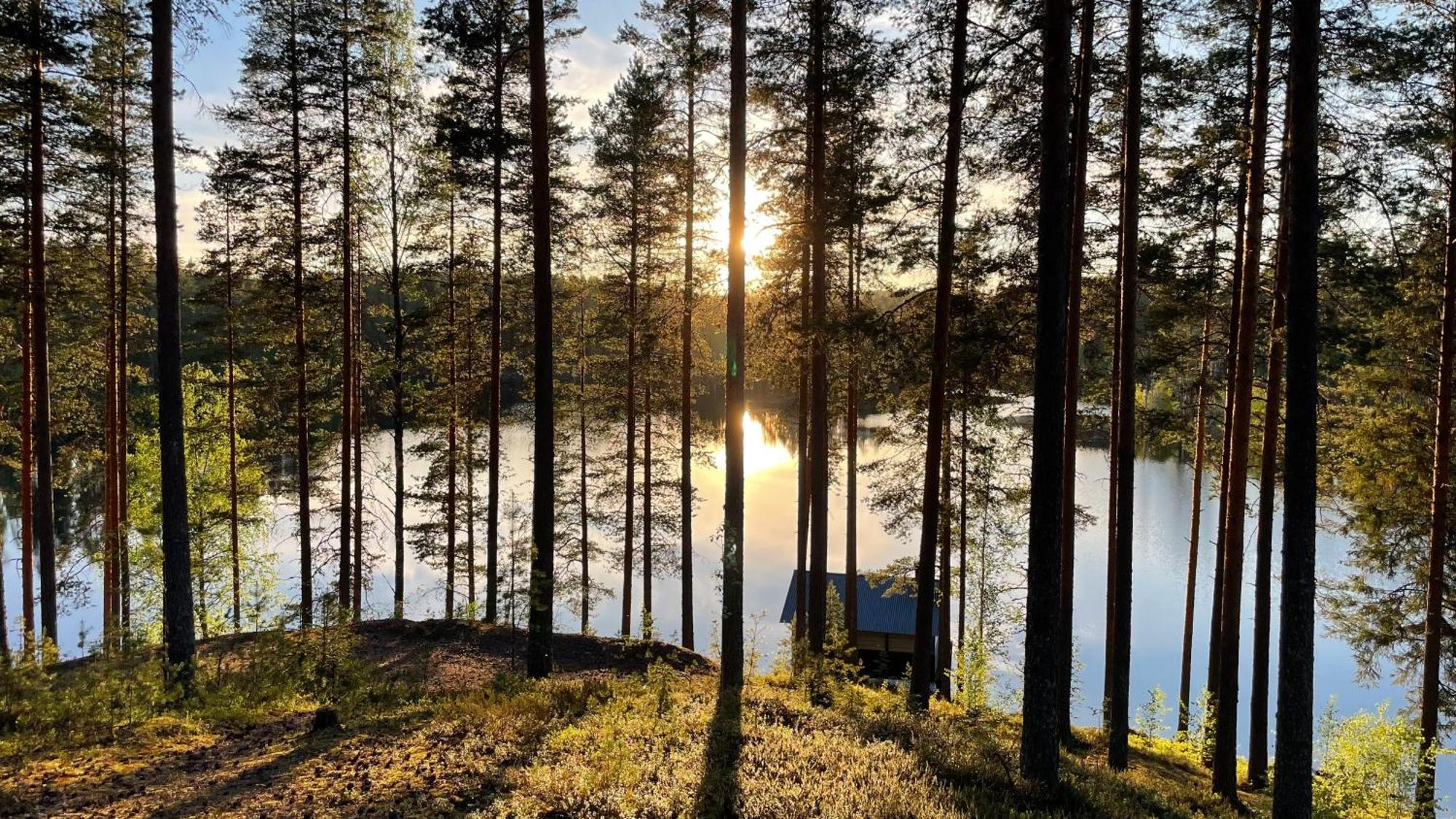 Ahvenlampi Camping Saarijärvi Exterior photo