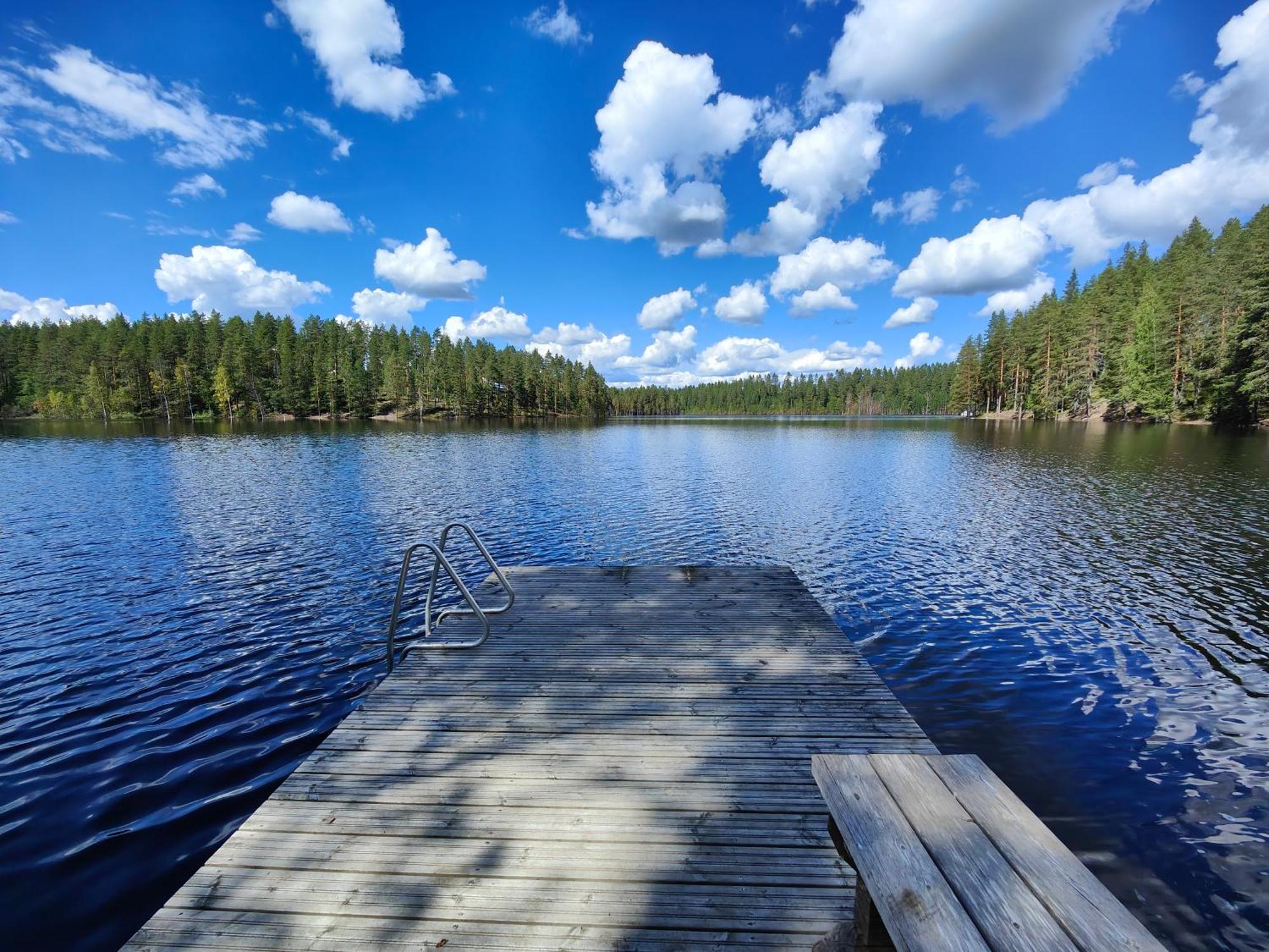 Ahvenlampi Camping Saarijärvi Exterior photo