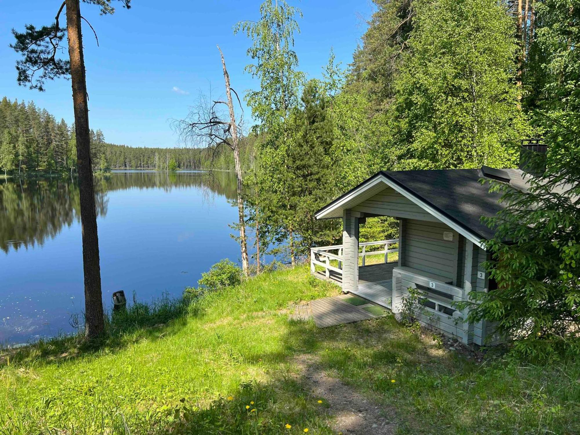 Ahvenlampi Camping Saarijärvi Exterior photo