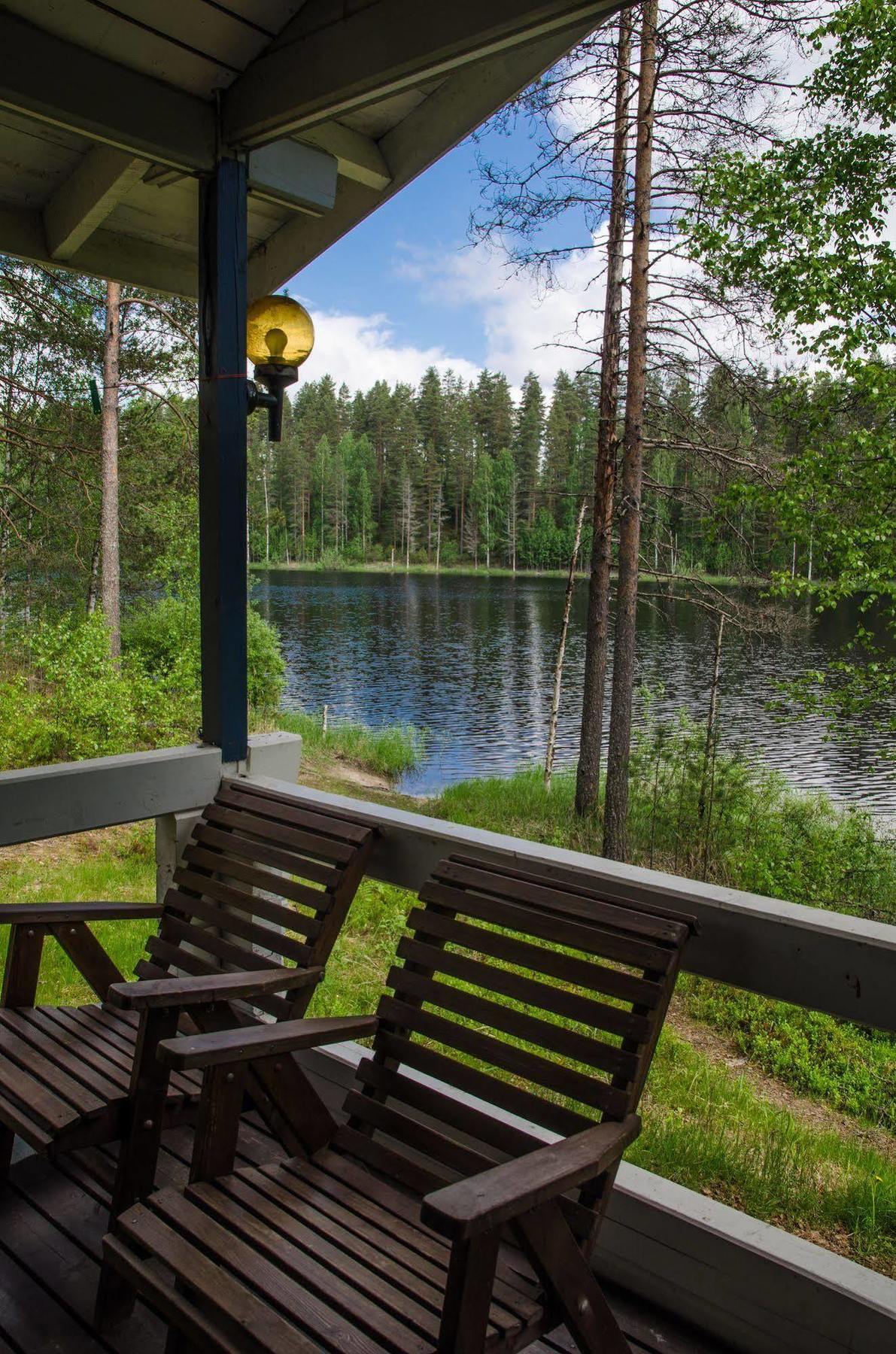 Ahvenlampi Camping Saarijärvi Exterior photo